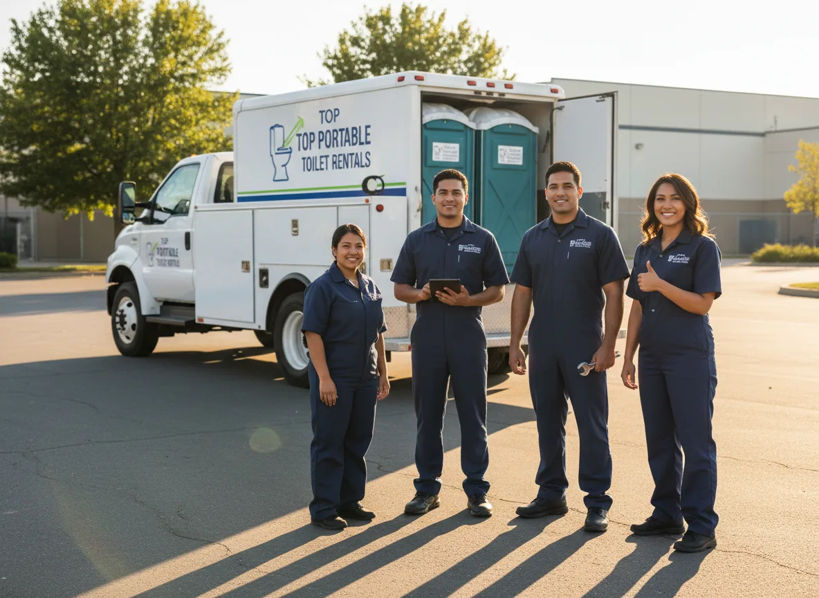 Short Term Porta Potty Rental company in Holyrood, KS